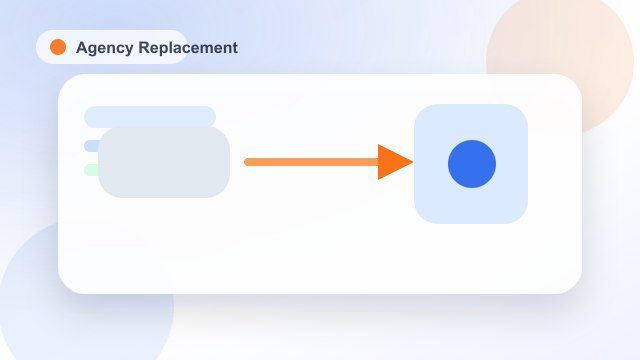 Agency Replacement Enablement programme illustration