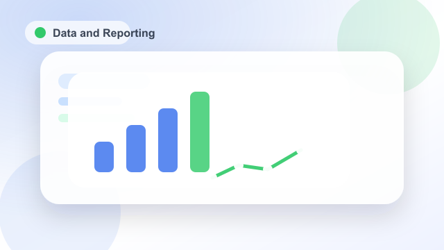 AI data reporting course image showing executive dashboards and analysis workflows.