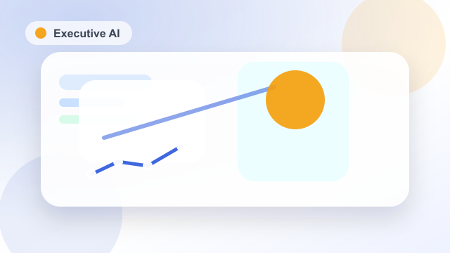 AI for managers course image showing a strategic business dashboard.