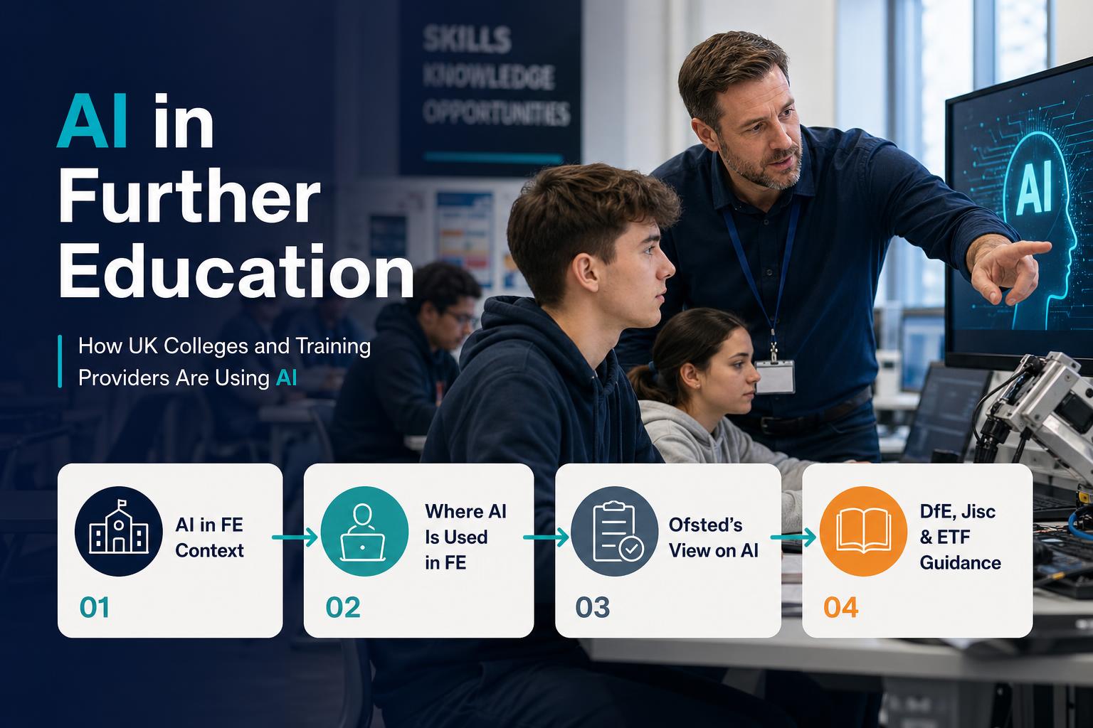 AI in Further Education: How UK Colleges and Training Providers Are Using AI hero image