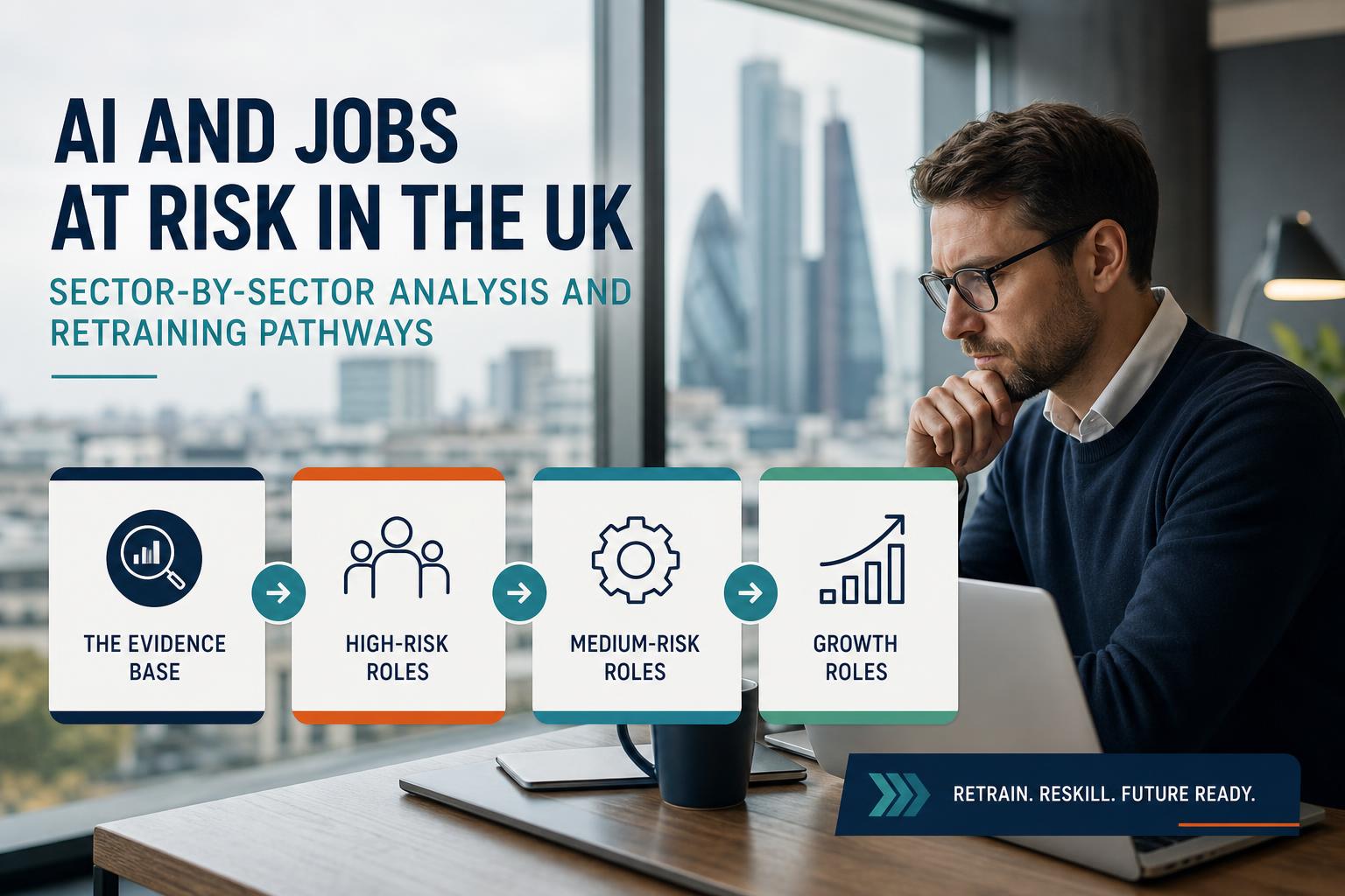 AI and Jobs at Risk in the UK: Sector-by-Sector Analysis and Retraining Pathways hero image