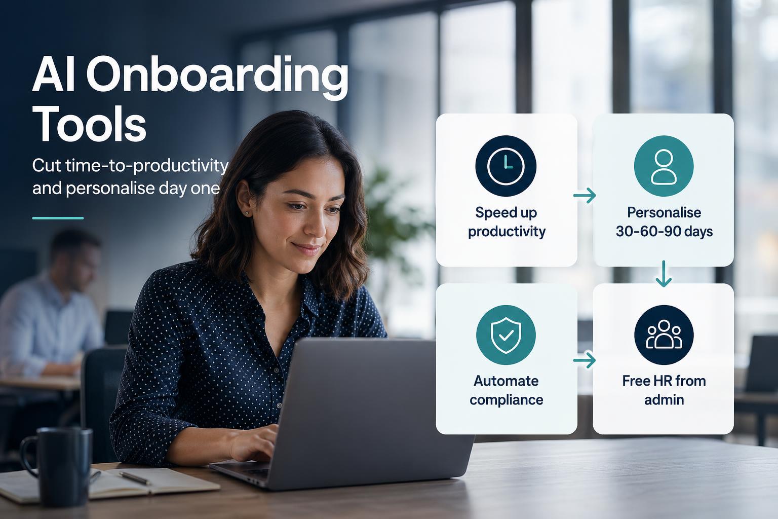 AI Onboarding Tools: How to Cut Time-to-Productivity and Personalise Day One hero image
