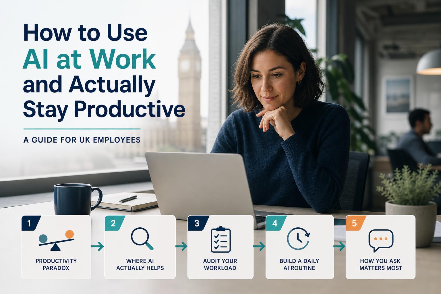How to Use AI at Work and Actually Stay Productive: A Practical Guide for UK Employees hero image