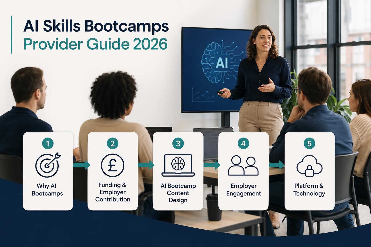 How to Deliver AI Upskilling as a Skills Bootcamp: Provider Guide 2026 hero image