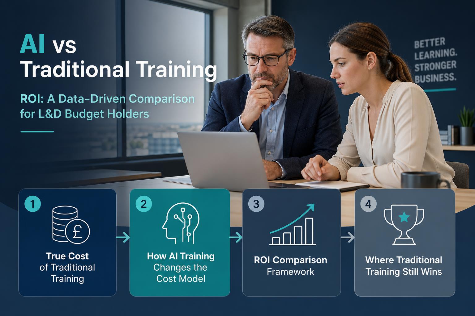 AI vs Traditional Training ROI: A Data-Driven Comparison for L&D Budget Holders hero image