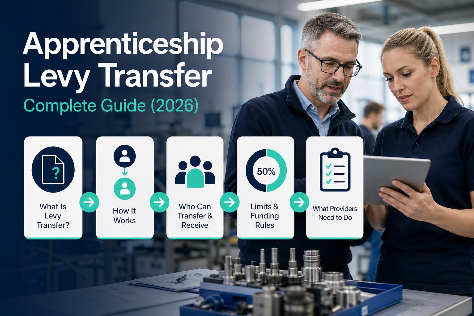 Apprenticeship Levy Transfer: Complete Guide for Providers and Employers (2026) hero image