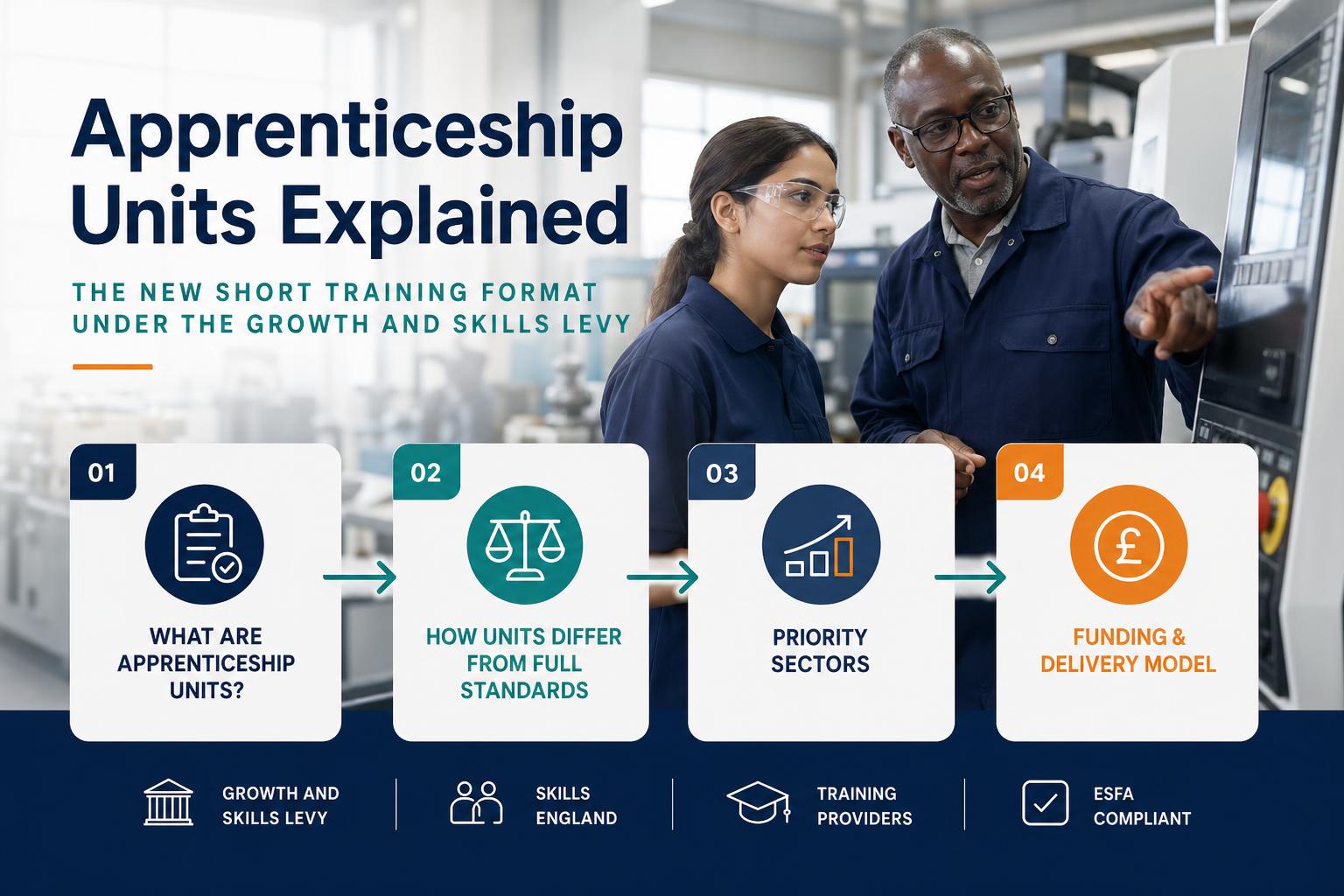 Apprenticeship units explained: the new short training format under the Growth and Skills Levy hero image