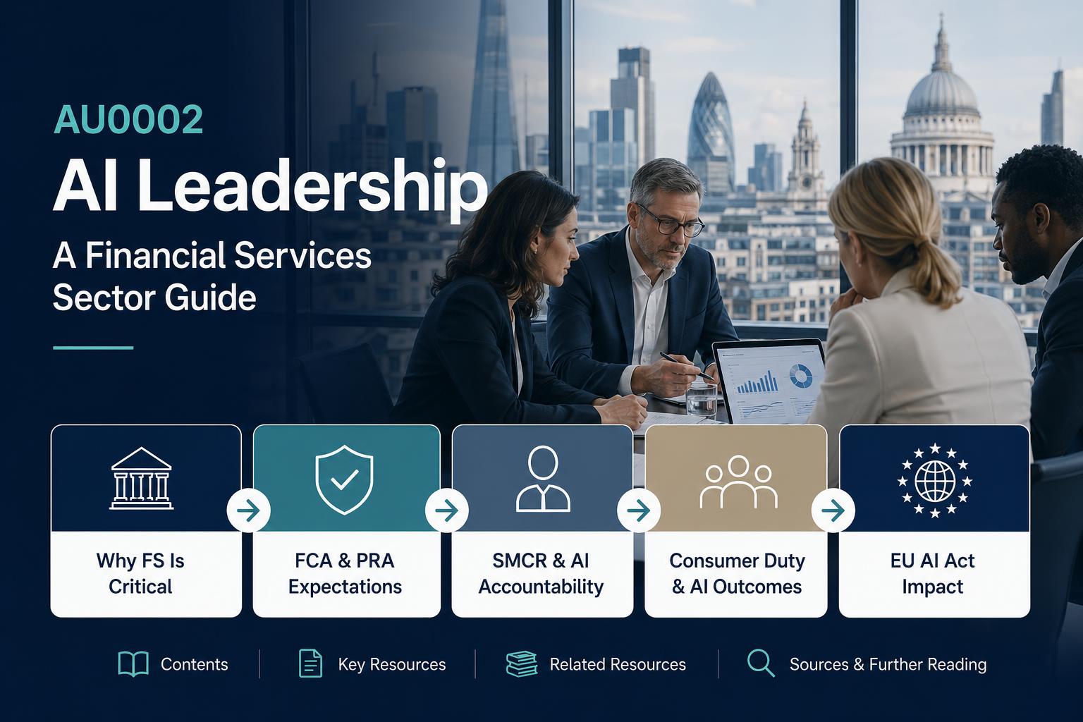 AU0002 AI Leadership Unit: A Financial Services Sector Guide hero image