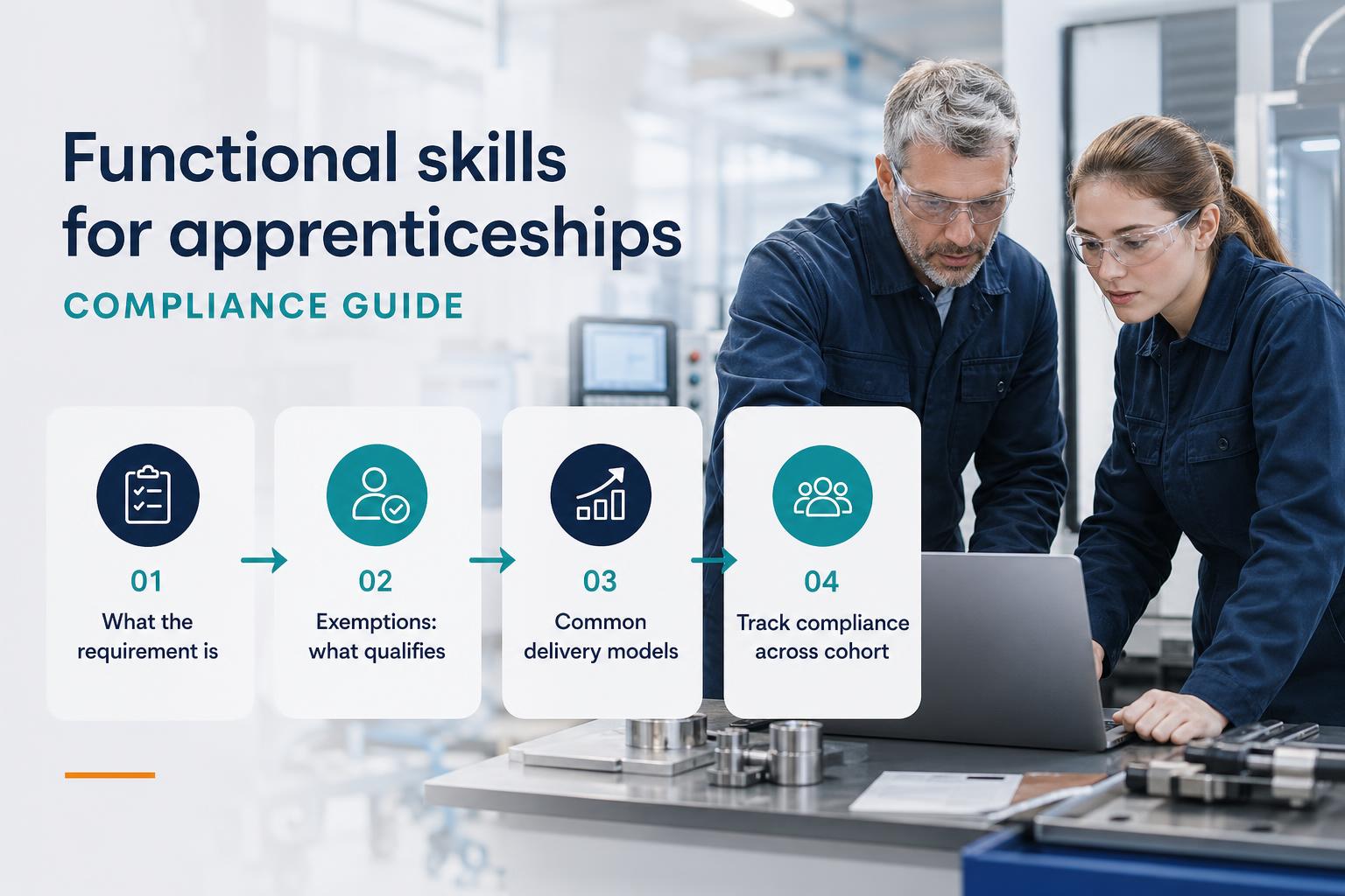 Functional skills requirements for apprenticeships: a compliance guide hero image
