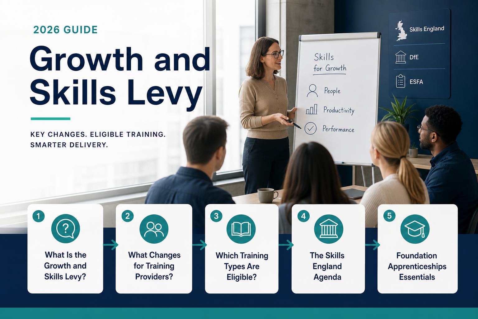 The Growth and Skills Levy: What Training Providers Need to Know in 2026 hero image