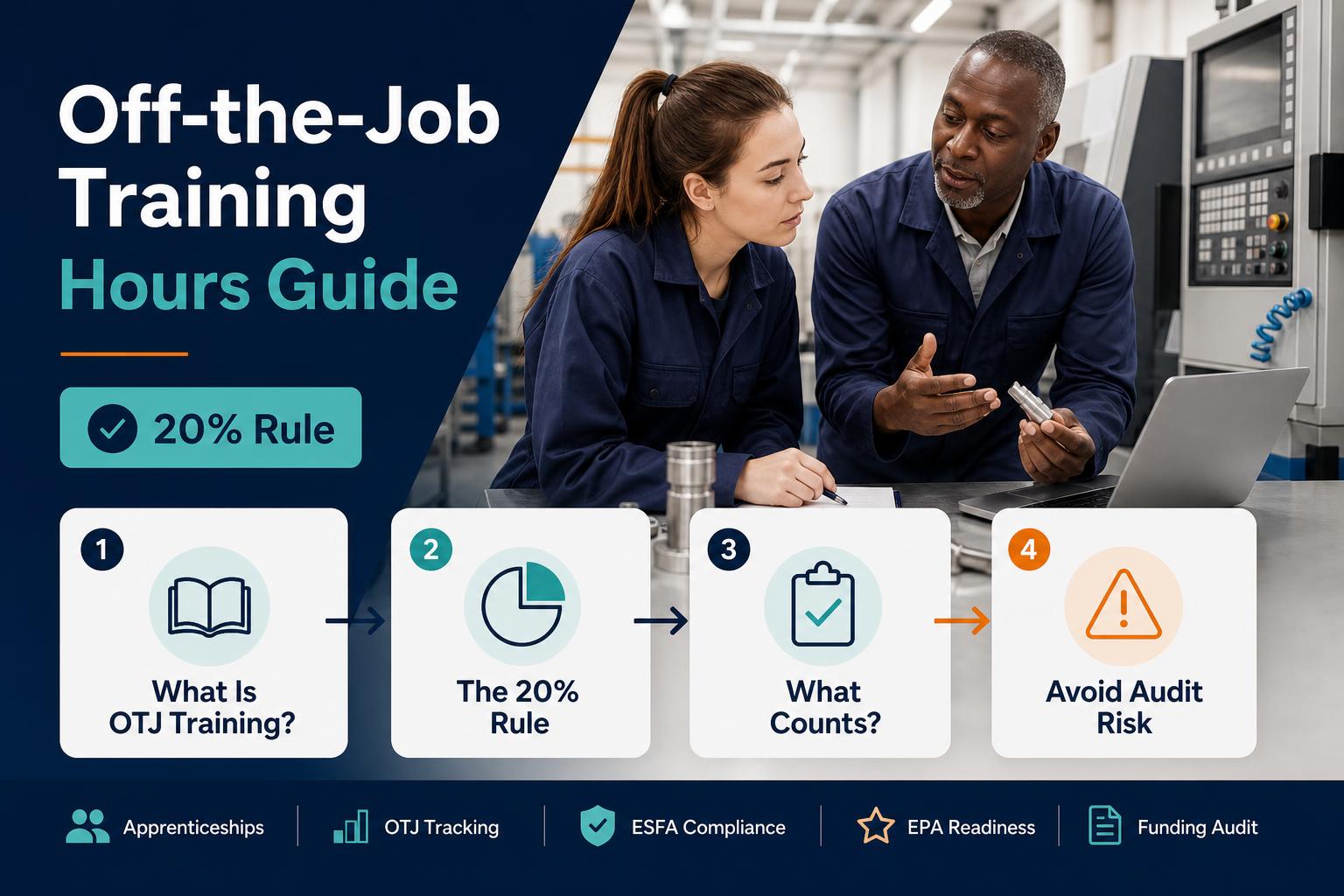 Off-the-Job Training Hours: What Counts, What Doesn't, and How to Track It hero image