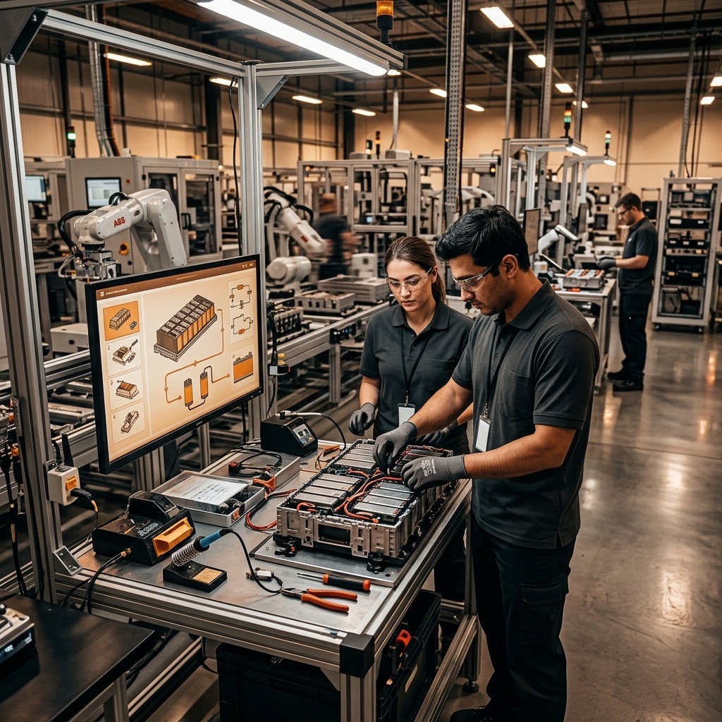 Battery manufacturing apprenticeship unit guide hero image