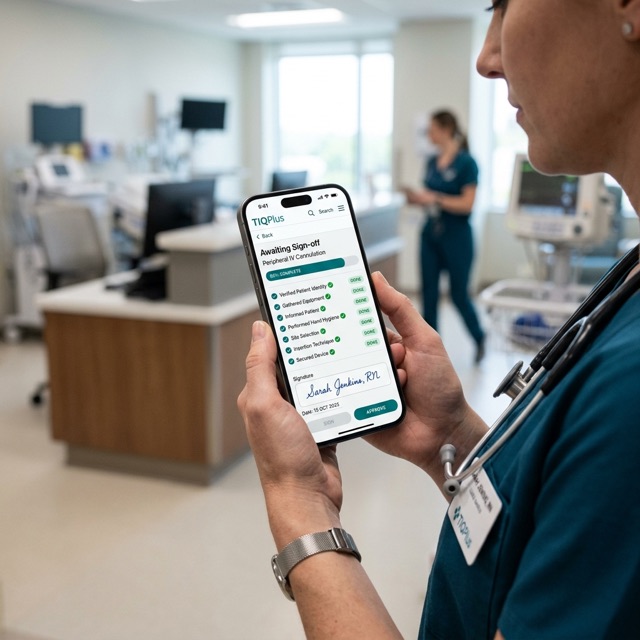 NHS & Healthcare Mobile interface preview