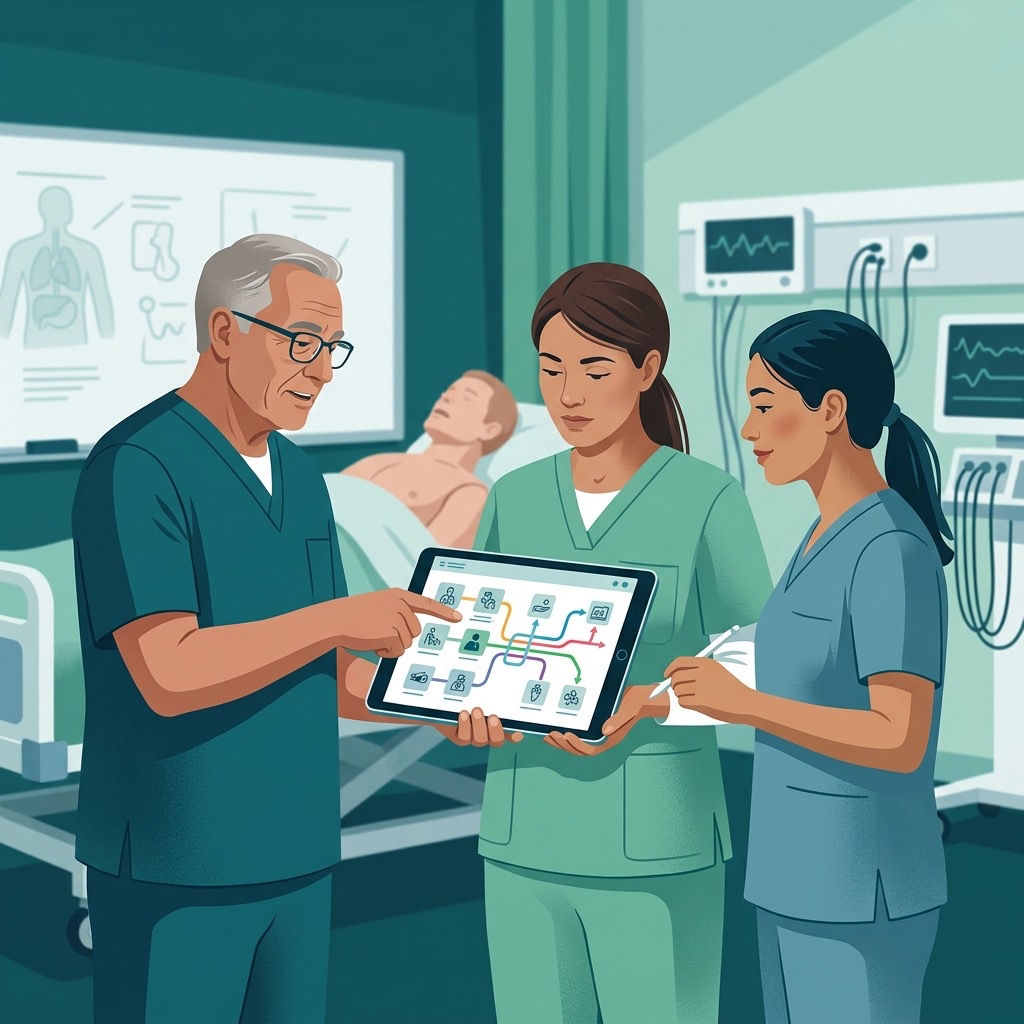 NHS & Healthcare training operations dashboard