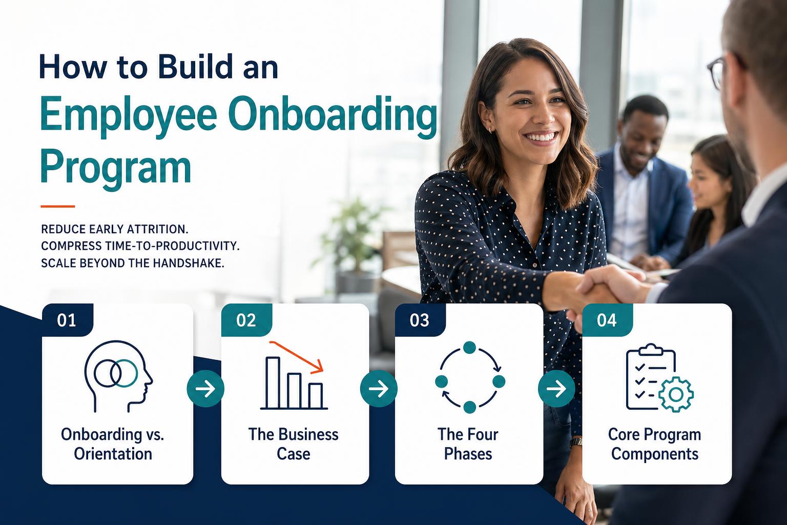 How to build an employee onboarding program: the complete guide for US companies hero image