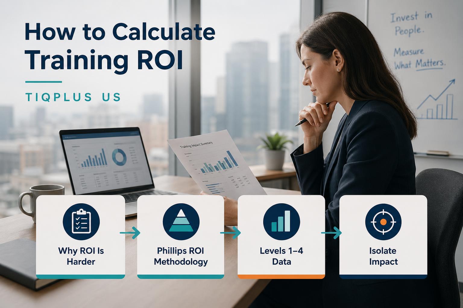 How to calculate training ROI: the step-by-step model for US L&D teams hero image