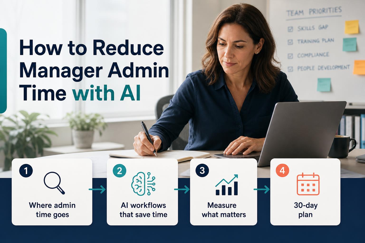 How to reduce manager admin time with AI: a practical guide for US L&D and operations leaders hero image
